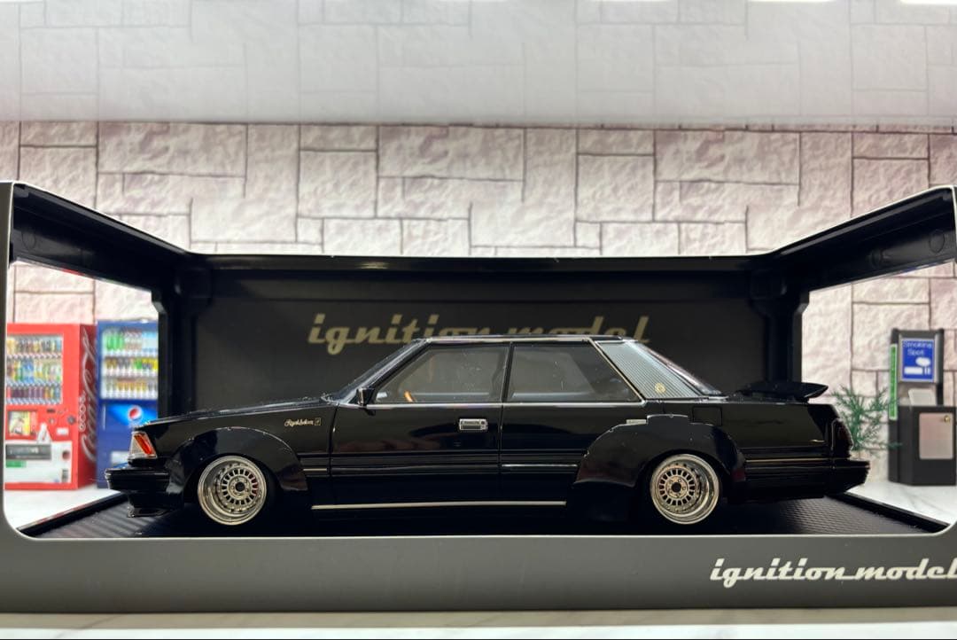 1/18ミニカー IG クラウンワークス　フォーカスレーシング深リムカスタム