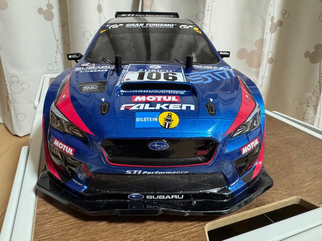 スバル WRX STI ラジコンカー &ケース