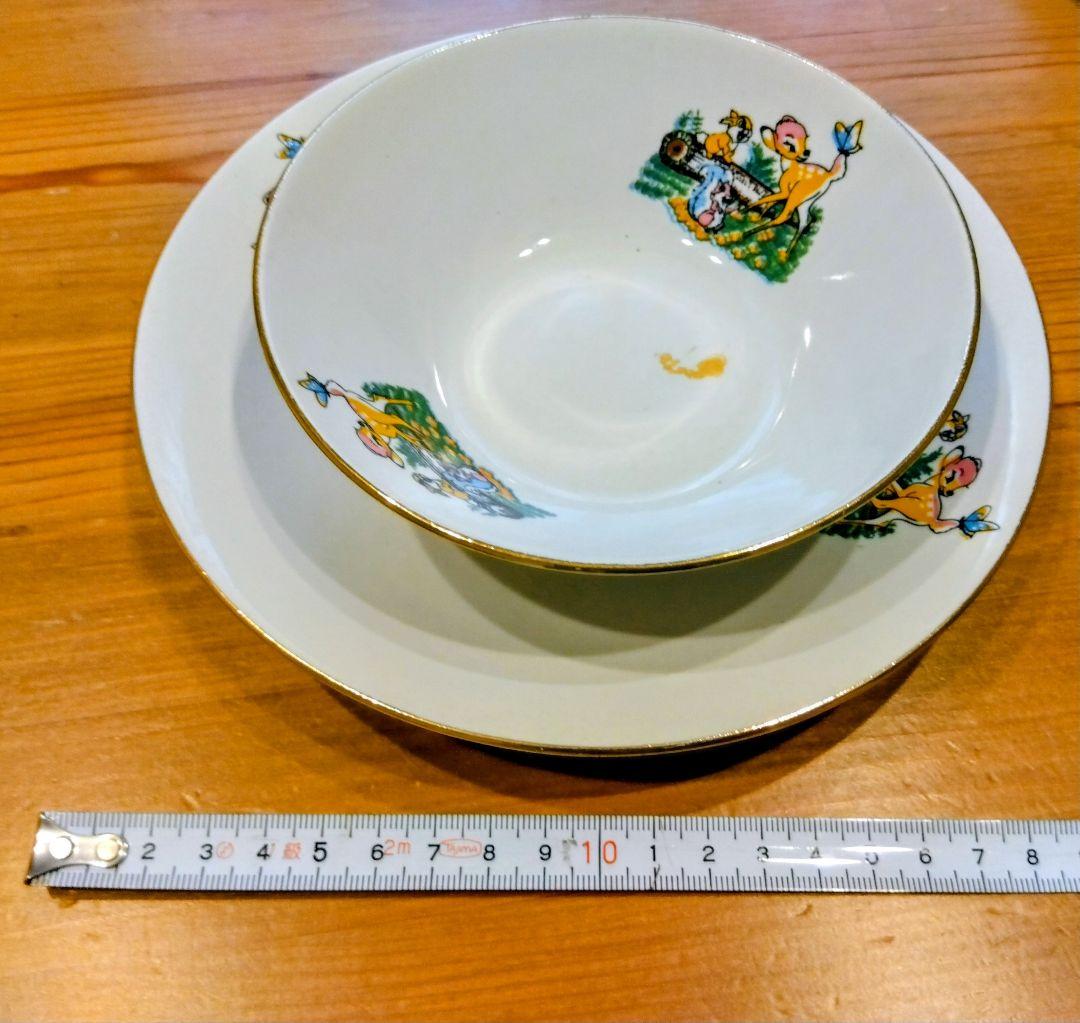 バンビ　アンティーク食器セット