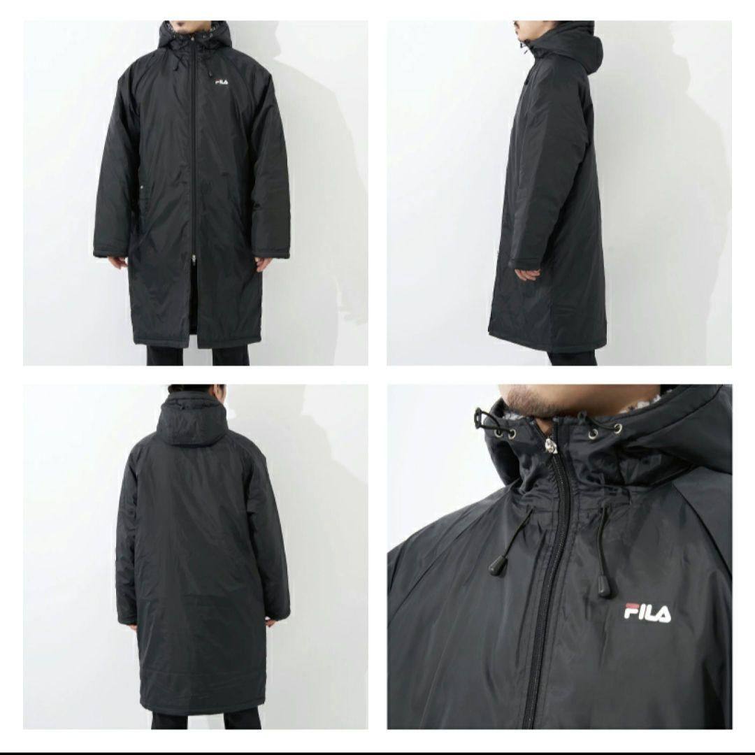 未使用タグ付　FILA　Mサイズ男女兼用ベンチコート