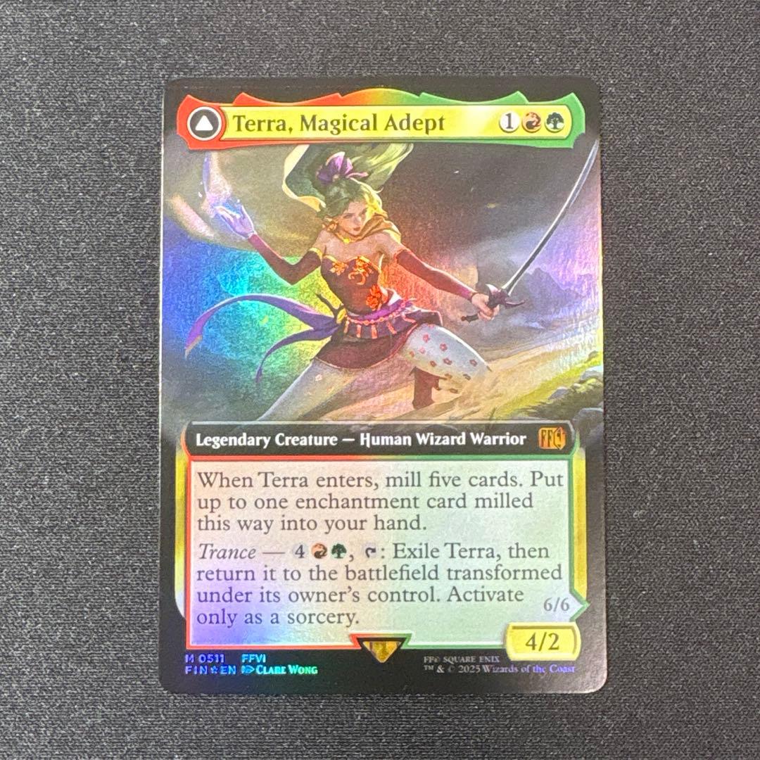 モ*リ様 ※要確認　MTG 魔導戦士、ティナ　拡張foil その2
