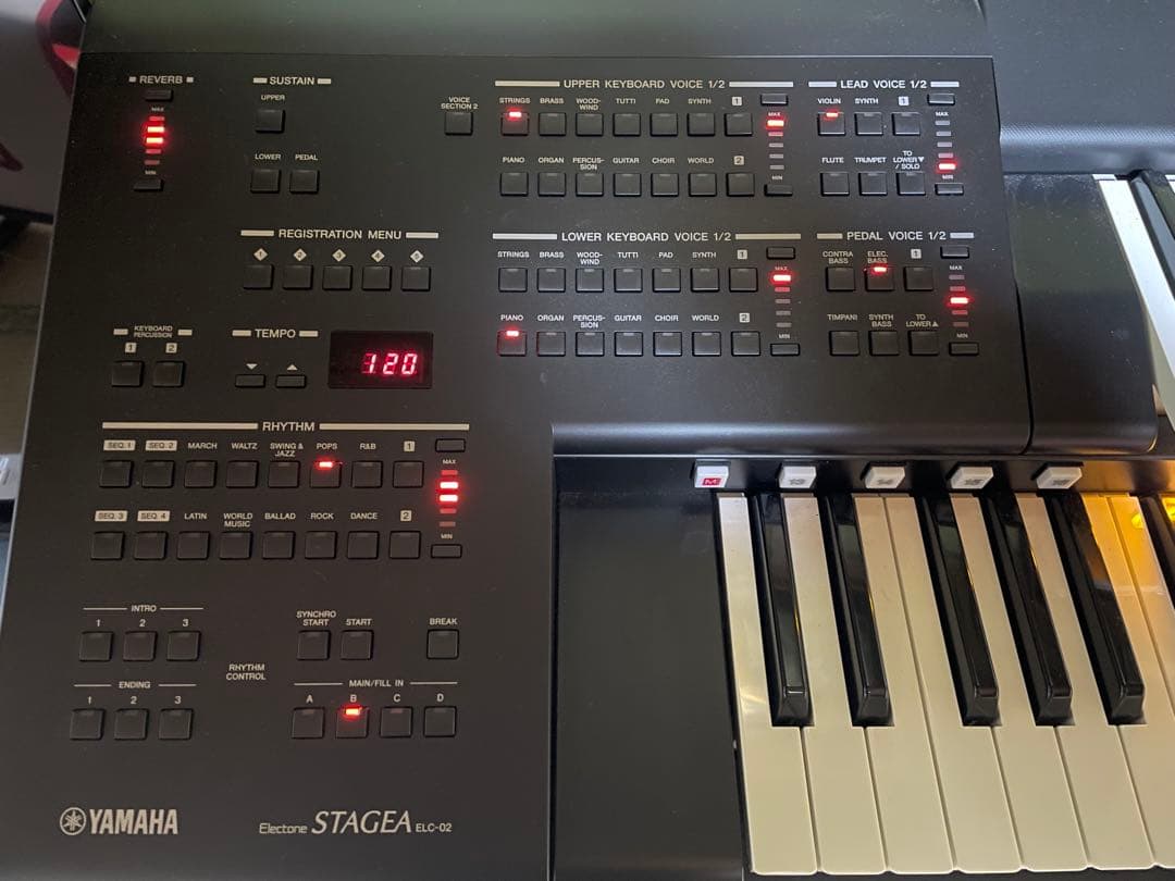 YAMAHAエレクトーンelc-02 2022年製
