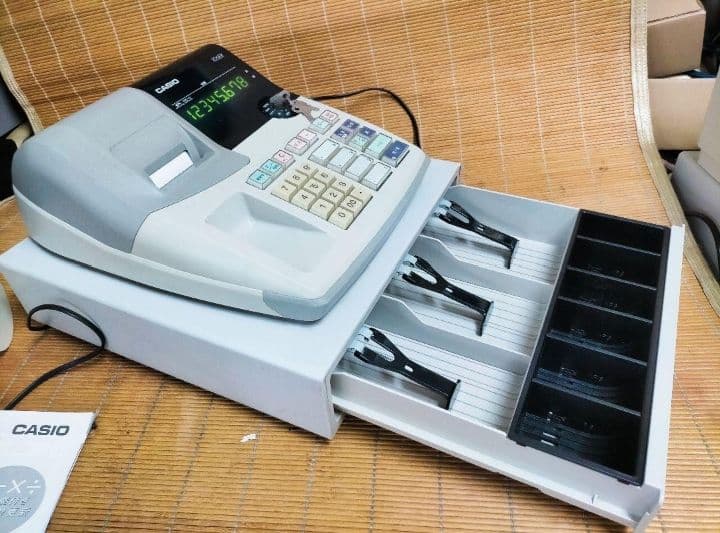カシオレジスター　106ER　簡単便利特殊　送料込　000152