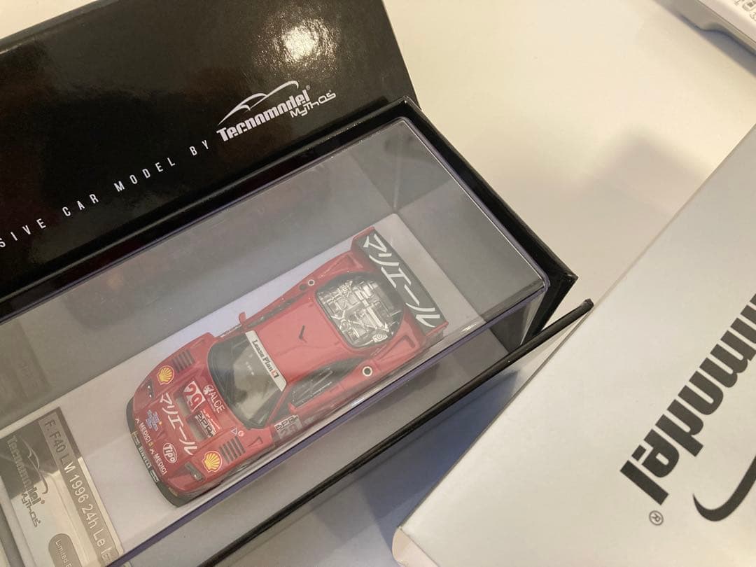 1/43 テクノモデル フェラーリ F40 BPR 鈴鹿 leMan's 24h
