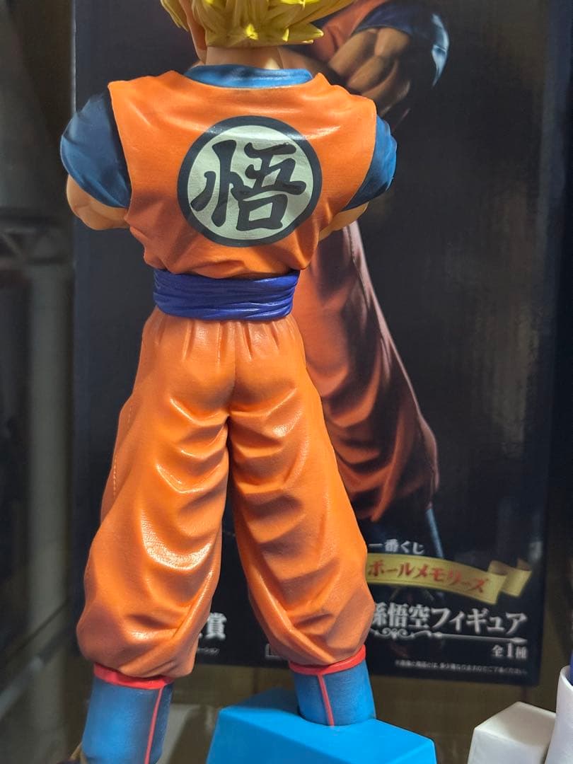 ドラゴンボール 1番くじ メモリーズ Ａ賞 孫悟空、Ｂ賞 ベジータ フィギュア