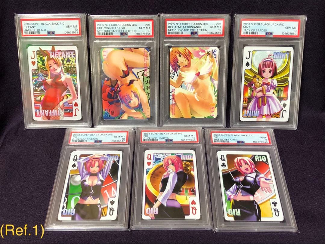 PSA10 ティファニー トランプ スーパーブラックジャック リオ 山佐 NET
