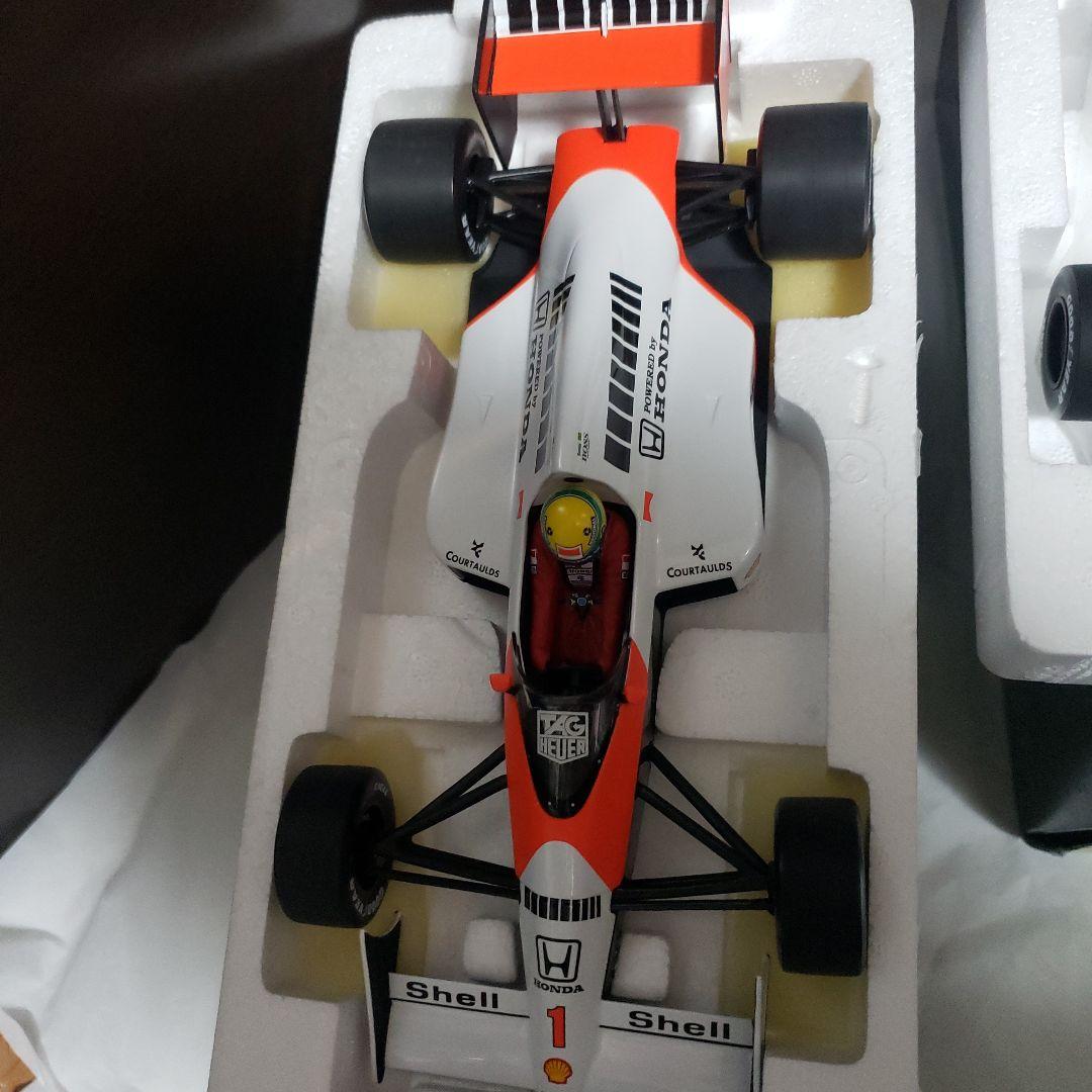 ミニチャンプス　アイルトン・セナ　レーシングコレクション 1/18　2台セット