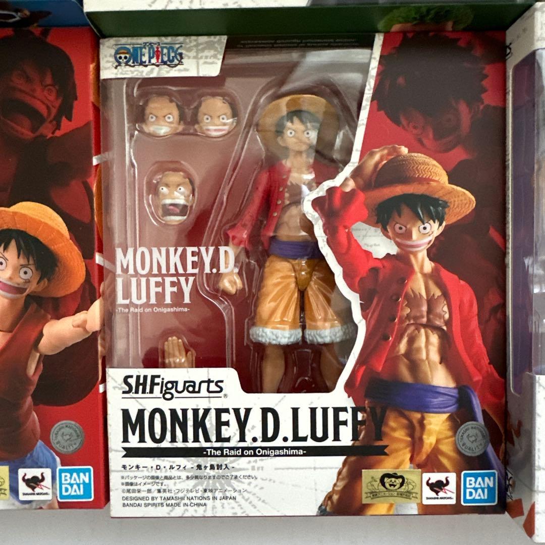 ワンピース　S.H.Figuarts フィギュアーツ ルフィ ゾロ　サンジ　サボ