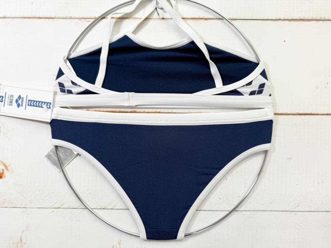 Arena 女性用 ビーチバレー ツーピースビキニ ブルマ Navy USA24