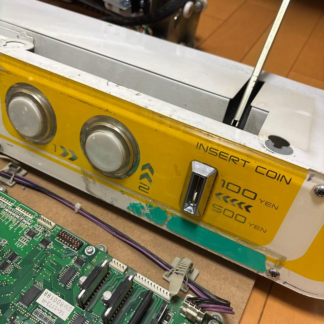 クレーンゲーム　キューブモール　基盤•配線•アーム•コンパネ　など一式