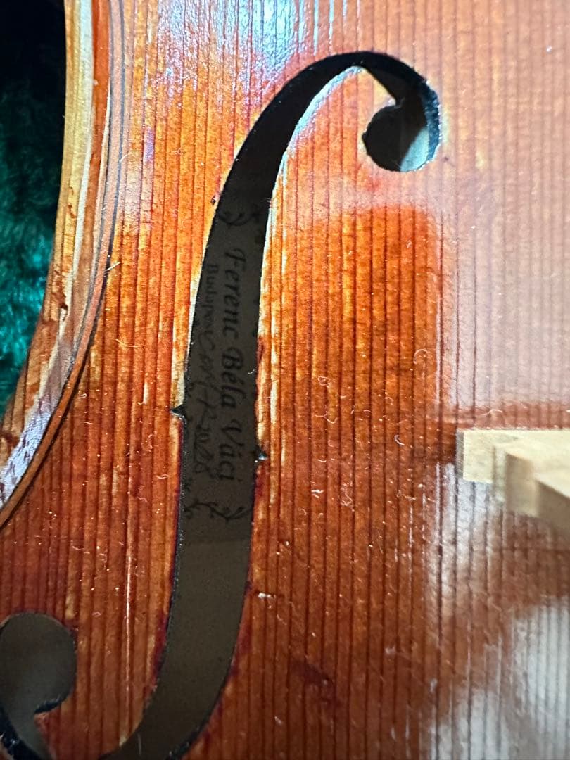 Ferenc Bela Vaci CDM-Rバイオリン 弓、ケース、付属品付き