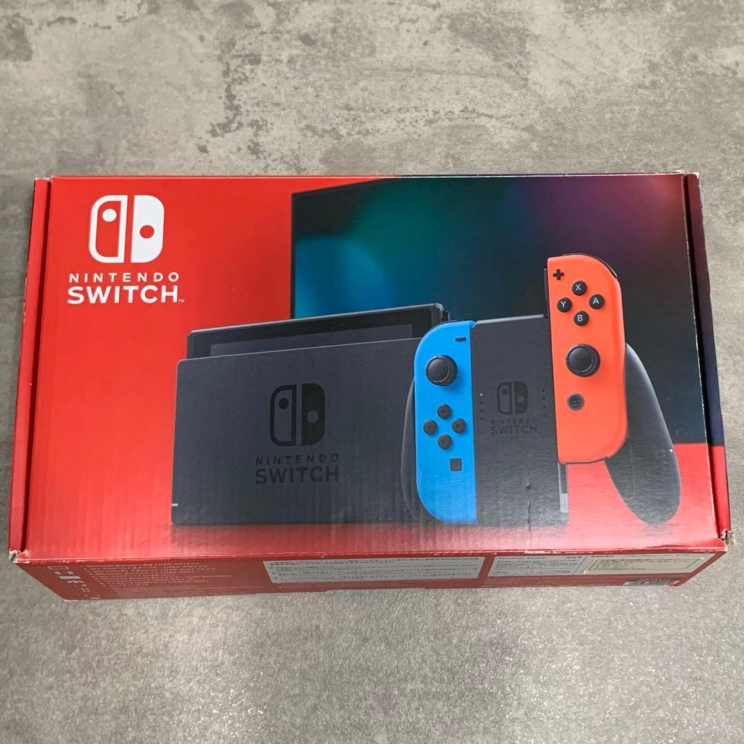 Nintendo Switch 本体 ネオンブルー/ネオンレッド バッテリー強化