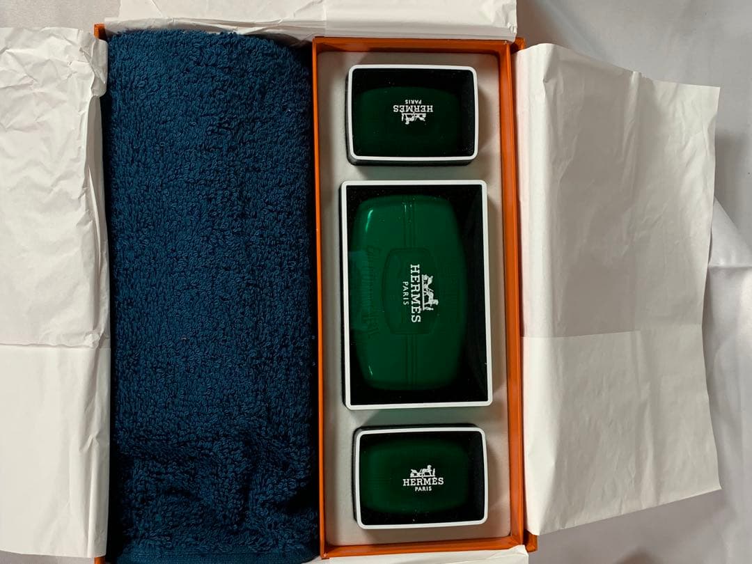 HERMES タオルとボックスセット