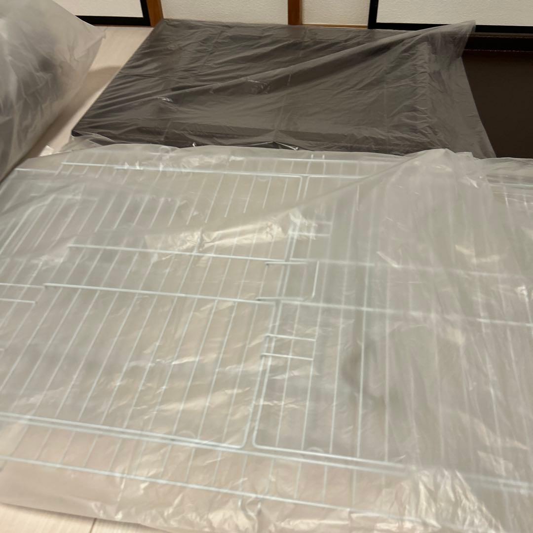 ミニマルランド　うさぎかんたんおそうじ　ケージ ブラウンワイド　オオバコ1おまけ