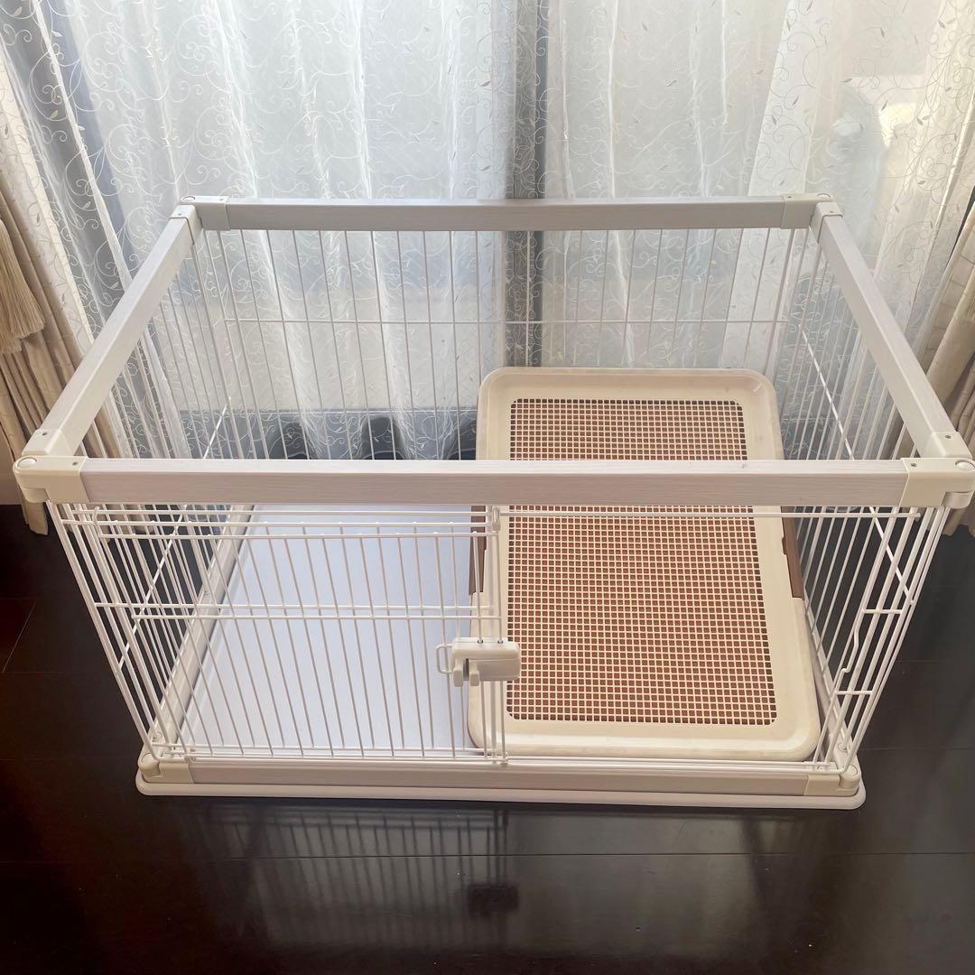アイリスオーヤマ 小型犬用金属製ケージ