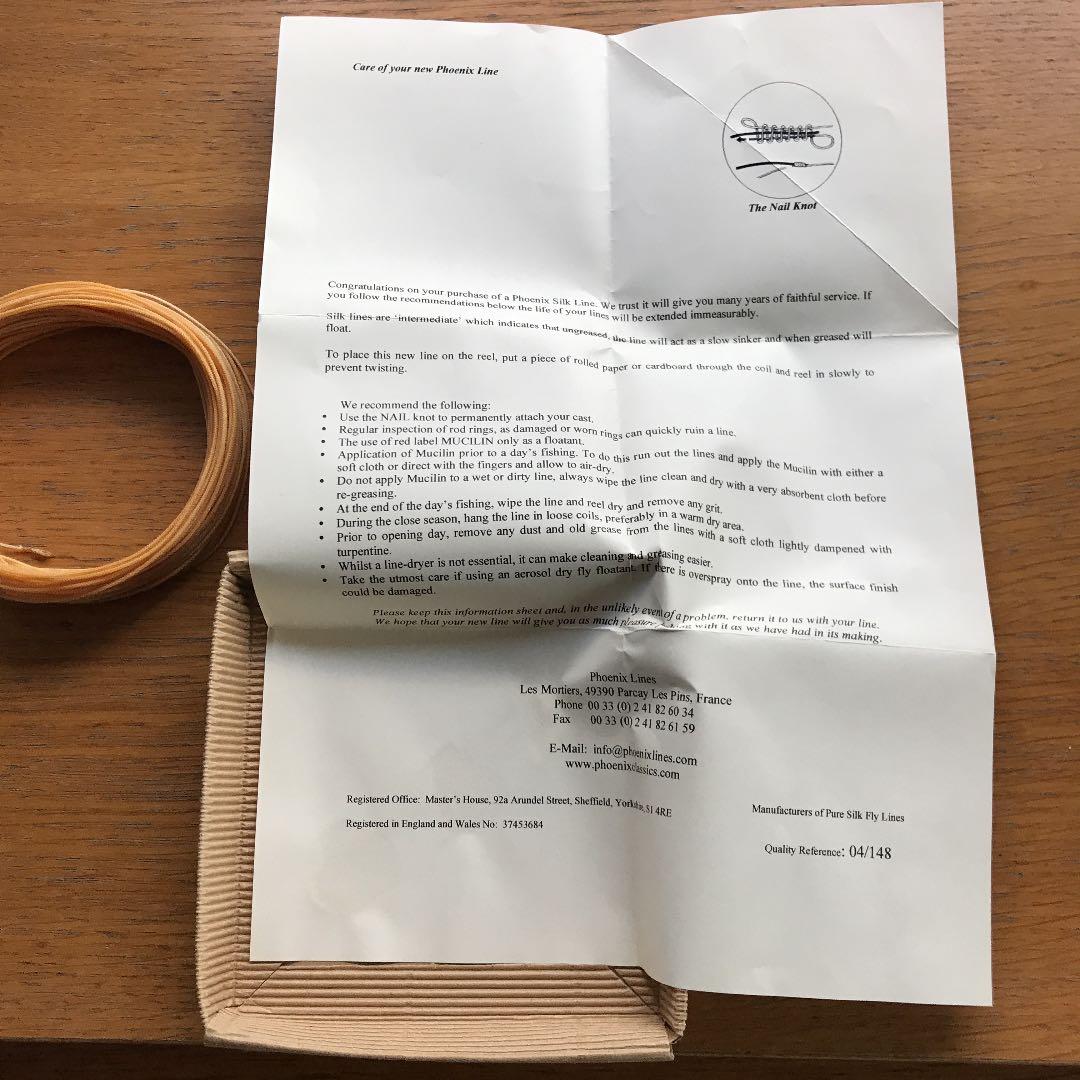 釣り仕掛け・仕掛け用品 Phoenix Silk Line DT5