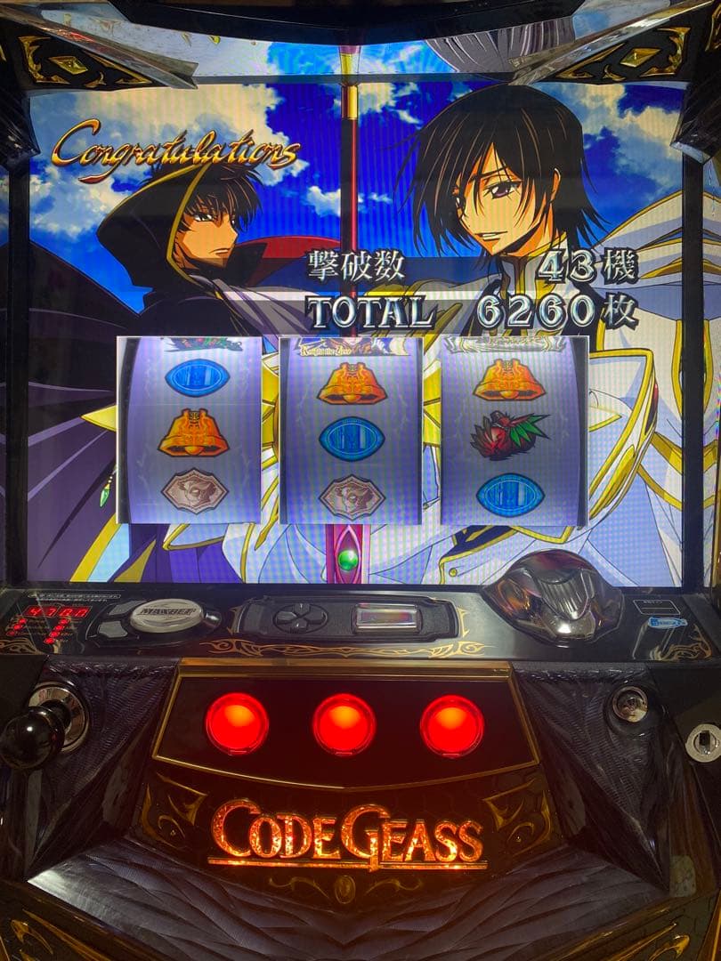 コードギアスR2 CODE GEASS スロット　実機
