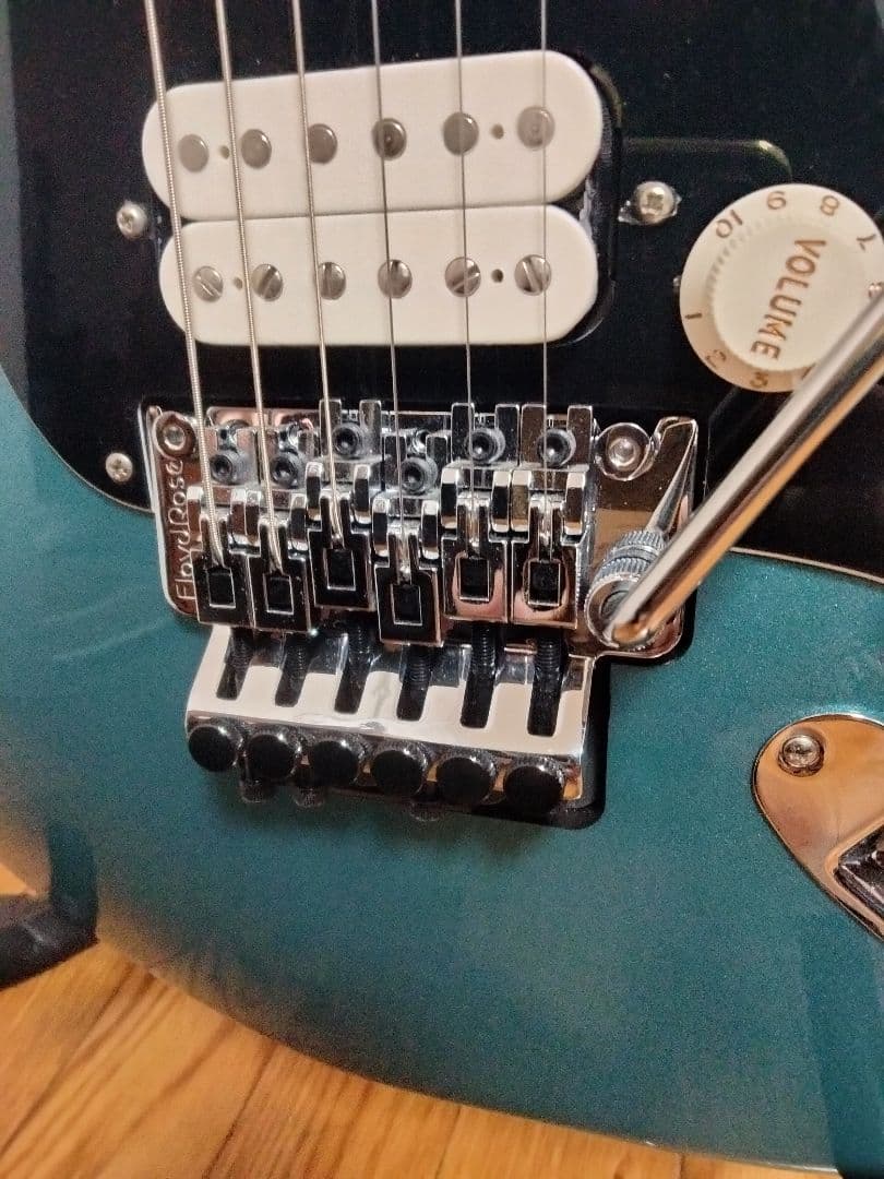 ギター player stratocaster with Floyd Rose