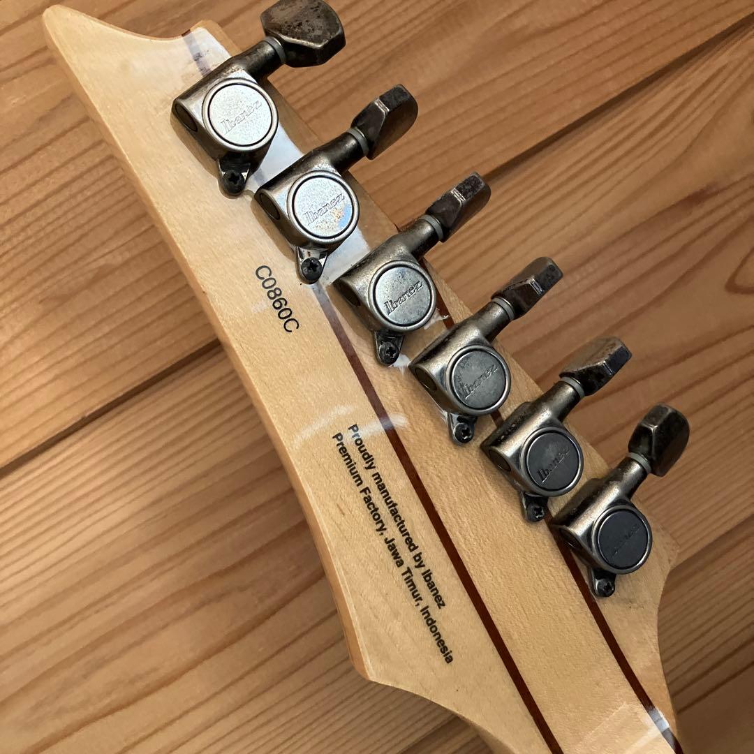 Ibanez Premium エレキギター パープル 24フレット