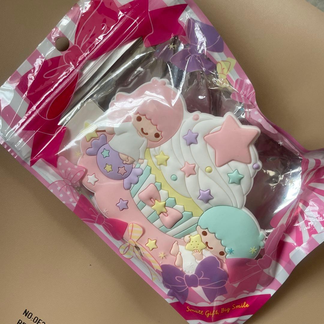 激レア　キキララ ラバークリップ　2014 サンリオ　平成レトロ