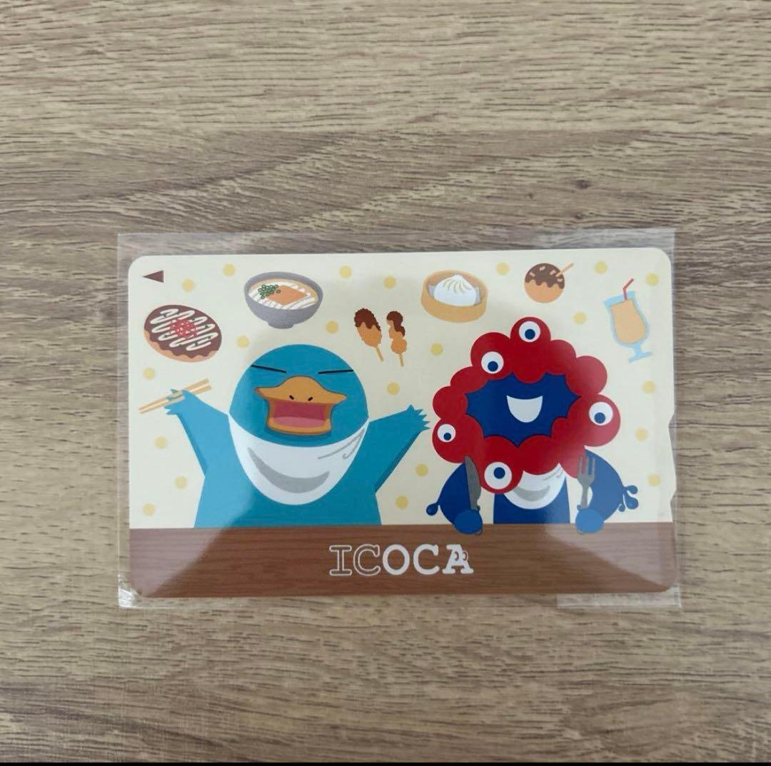 大阪万博 ICOCA 合皮パスケースセット ミャクミャク イコちゃん JR西日本