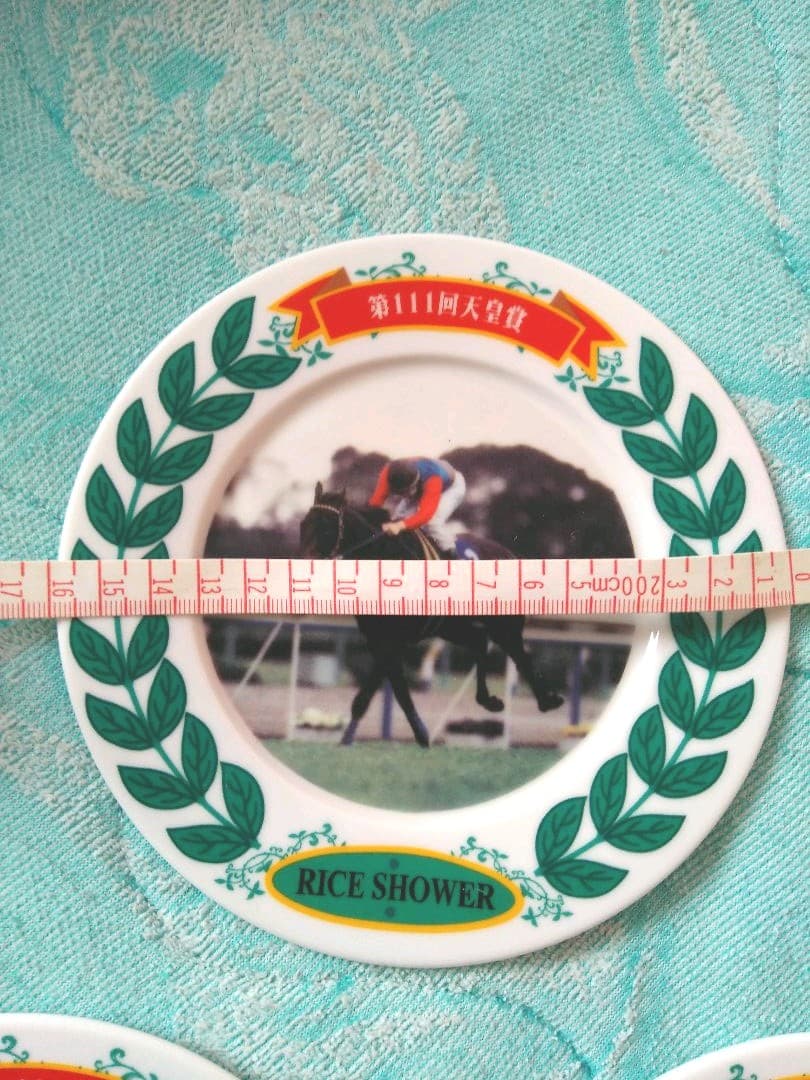 競馬写真皿、３点セット