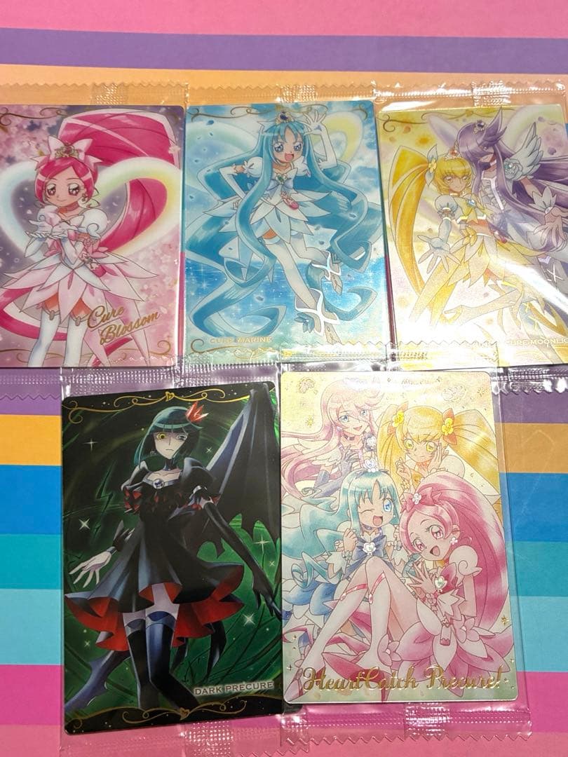 プリキュアウエハース　HR ハートキャッチプリキュア　マリン　ブロッサム