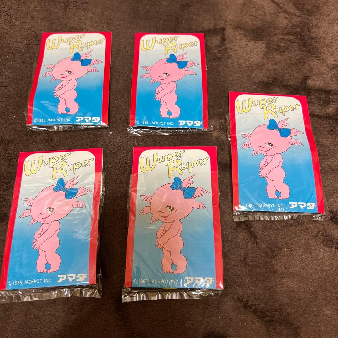 アマダ　ウーパールーパー　カラーバッジ45個入　未開封品