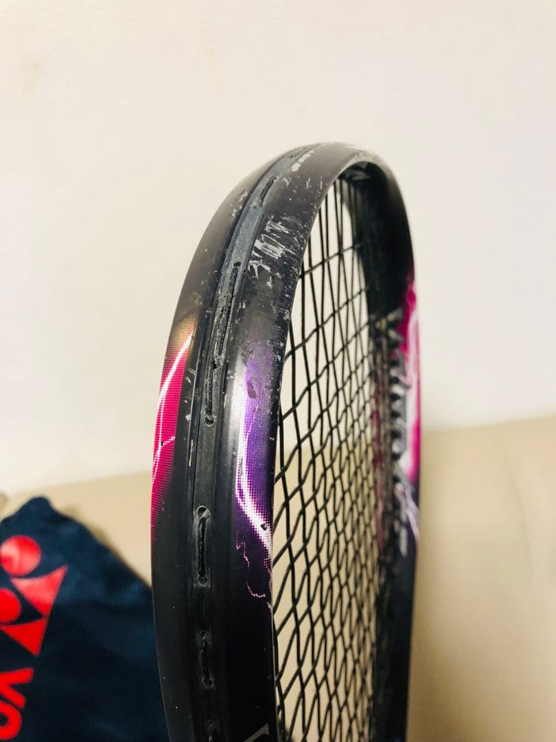【送料込み】希少ヨネックス YONEX ソフトテニス ラケット