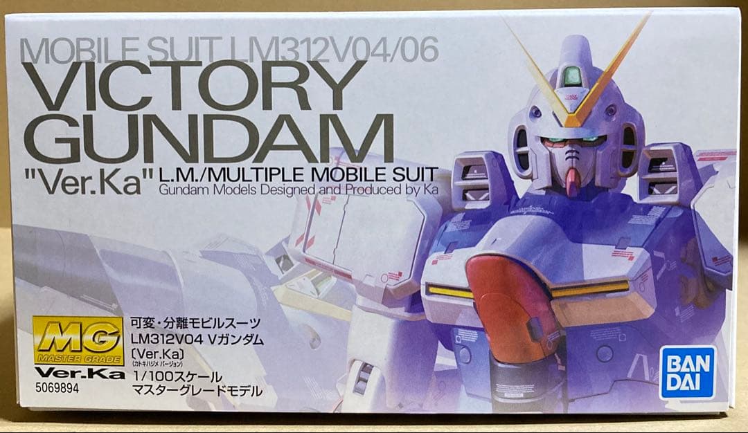 D*)様 MG ビクトリーガンダム Vガンダム Ver.Ka BANDAI