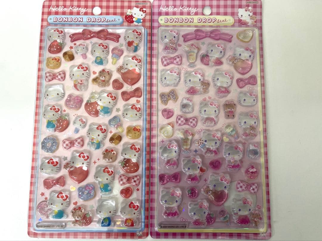 【正規品】サンリオ　ボンボンドロップシール　8種コンプリート
