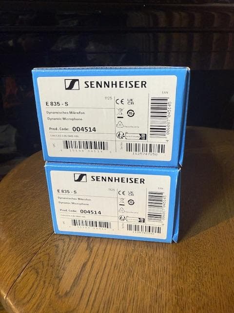Sennheiser e835 S ダイナミックマイク2本新品特価