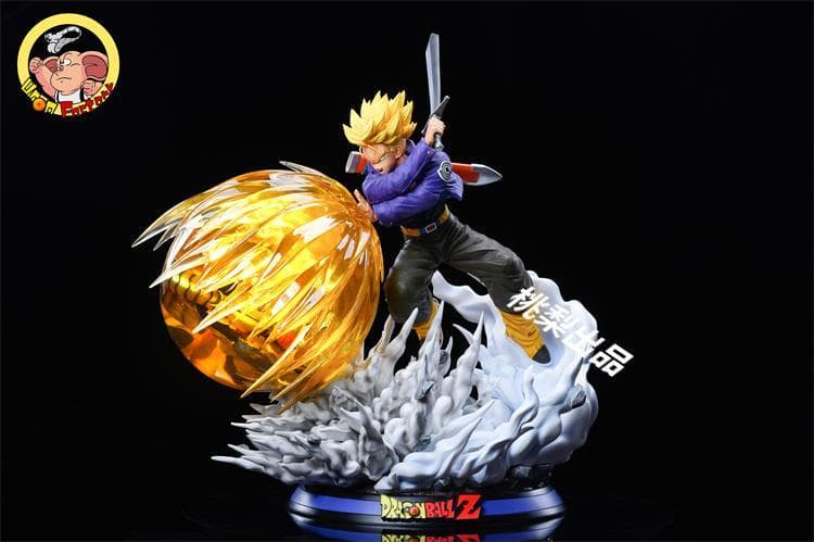 新品未開封『ドラコンボール』未来トランクス＊フリーザ　ガレージキット スタチュー
