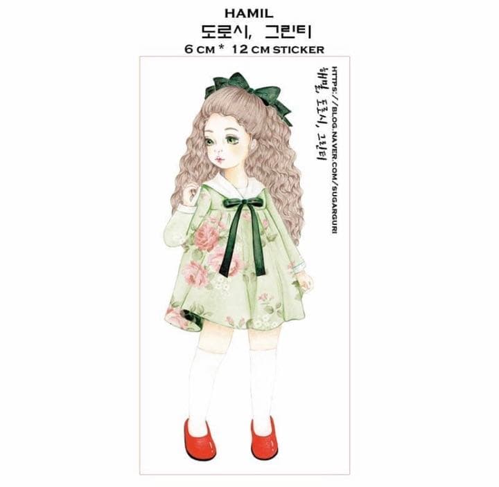 No.13【送料別】hamil ハミル ステッカー 6枚セット