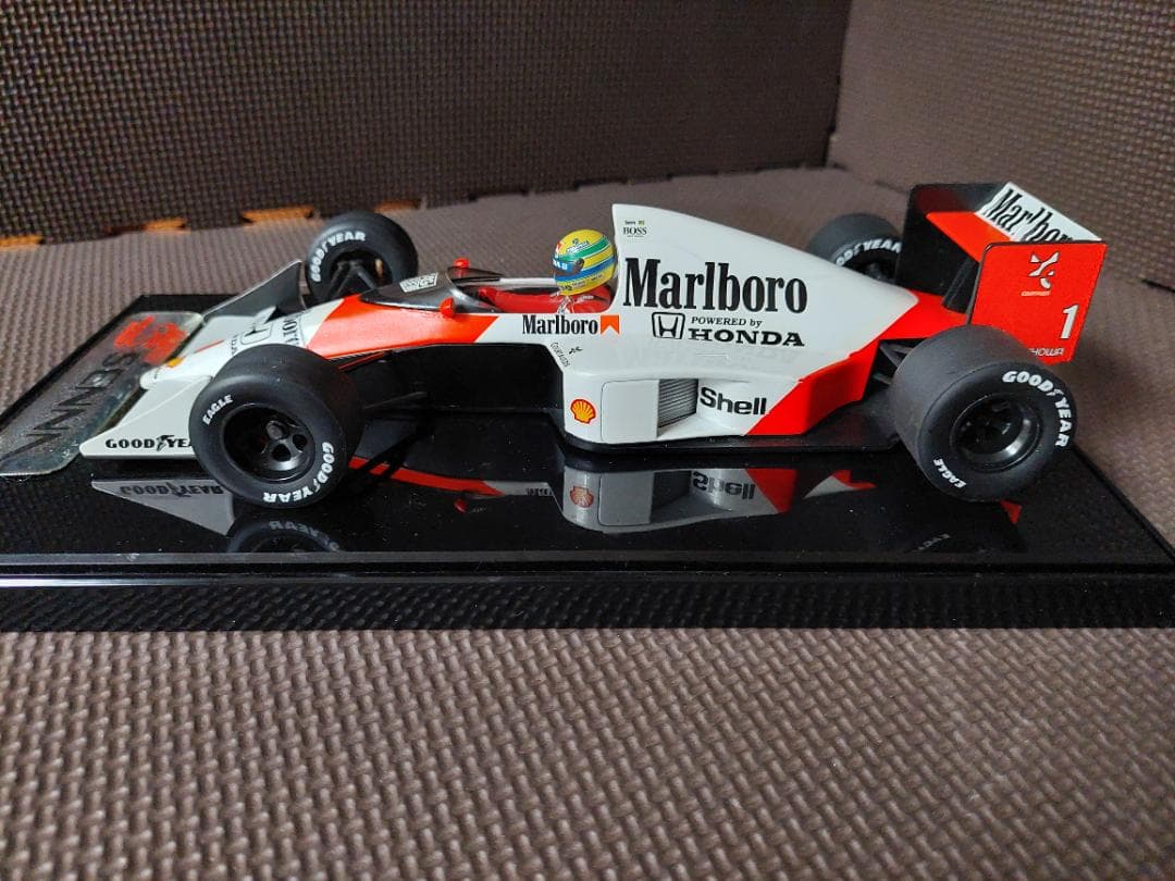ミニチャンプ 1/18 マクラーレンMP4/5 A.セナ 1989 マルボロ仕様