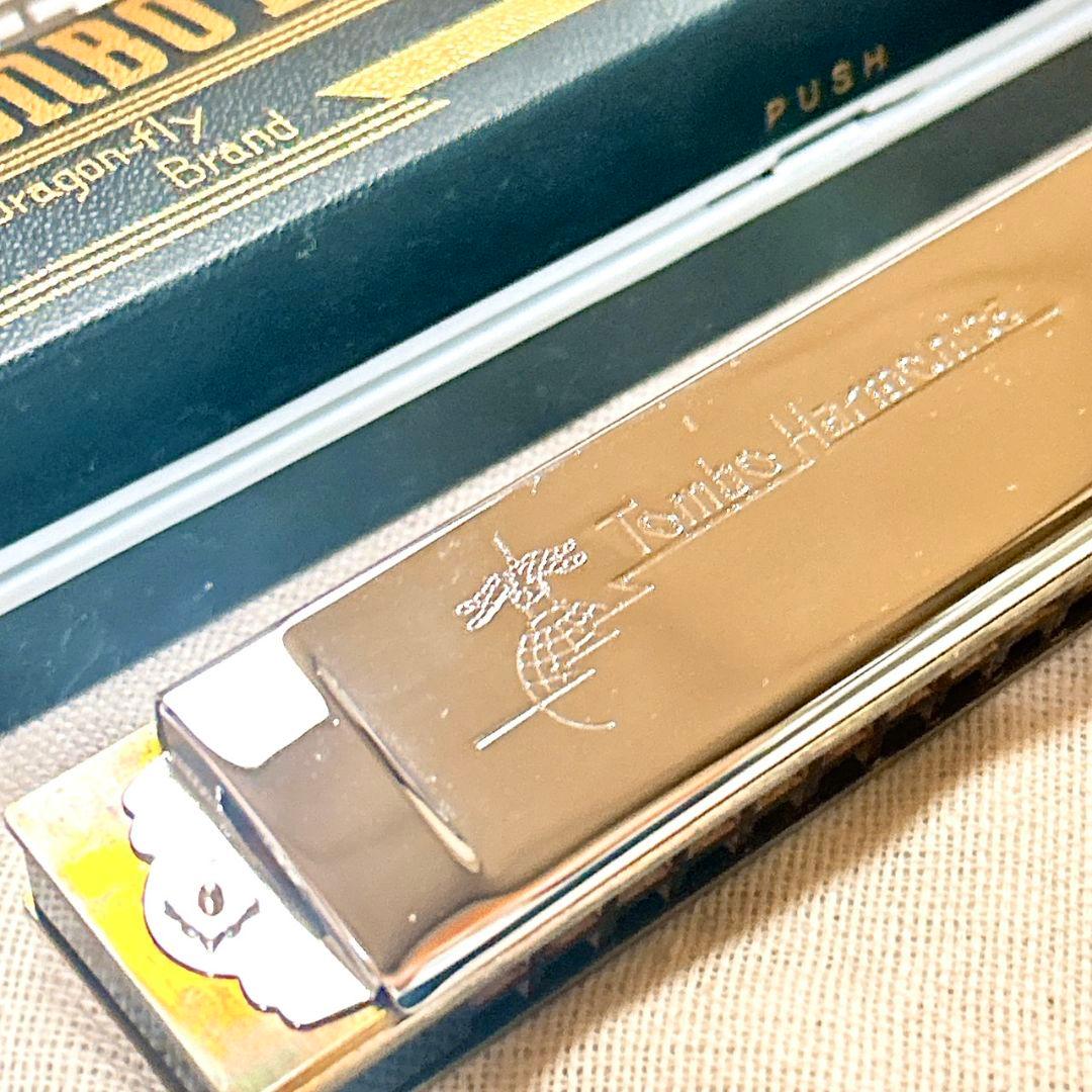 【新品・木製】トンボバンド21 デラックス 1521 C調 ハーモニカ J