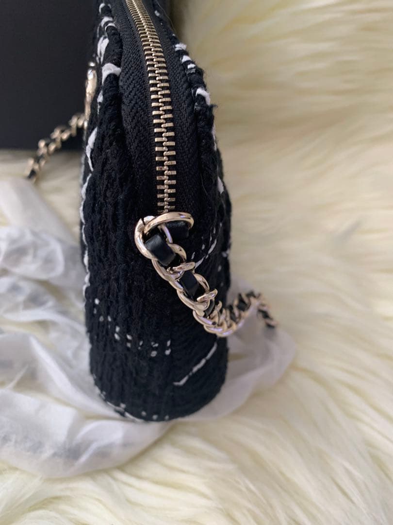 CHANELシャネル ショルダーバッグ チェーンバック　ノベルティ　黒