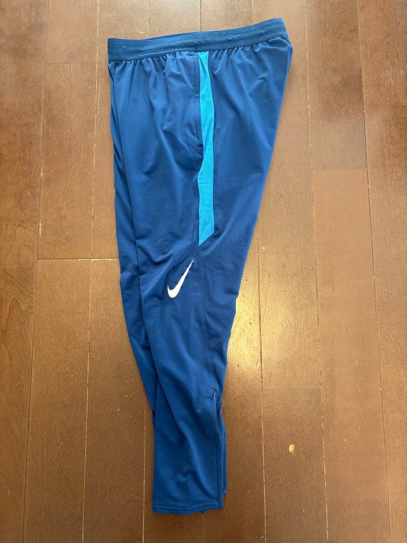 Nike Dri-FIT ジャージ M ネイビー/ライトブルー 上下セット