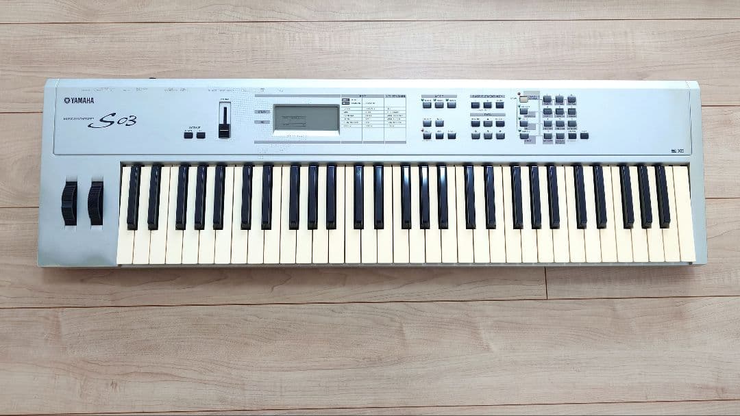YAMAHA S03 ヤマハ シンセサイザー ケース付 ペダル付