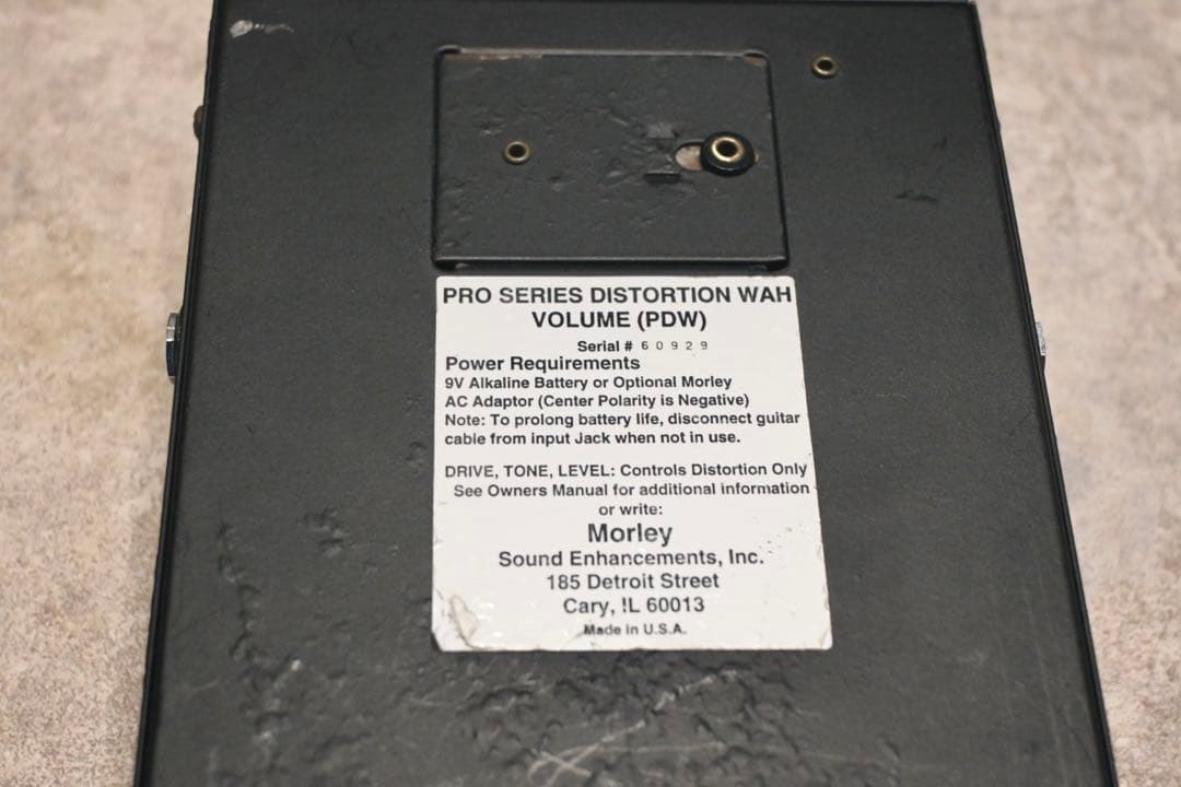 Morley Pro Serie PDW 1992 ワウペダル モーリー