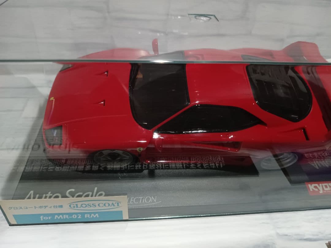 京商　ミニッツ　フェラーリ　F40 ラジコン　ミニカー　レッド