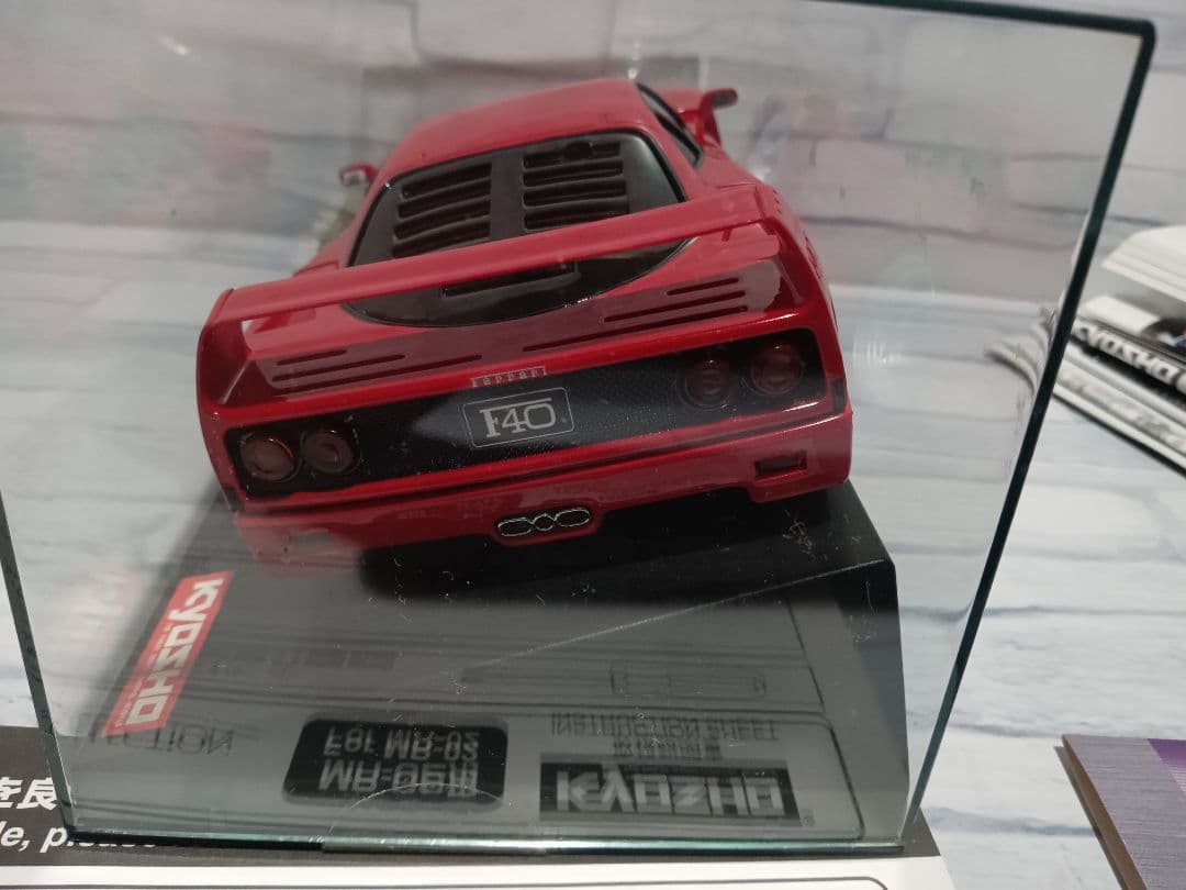 京商　ミニッツ　フェラーリ　F40 ラジコン　ミニカー　レッド