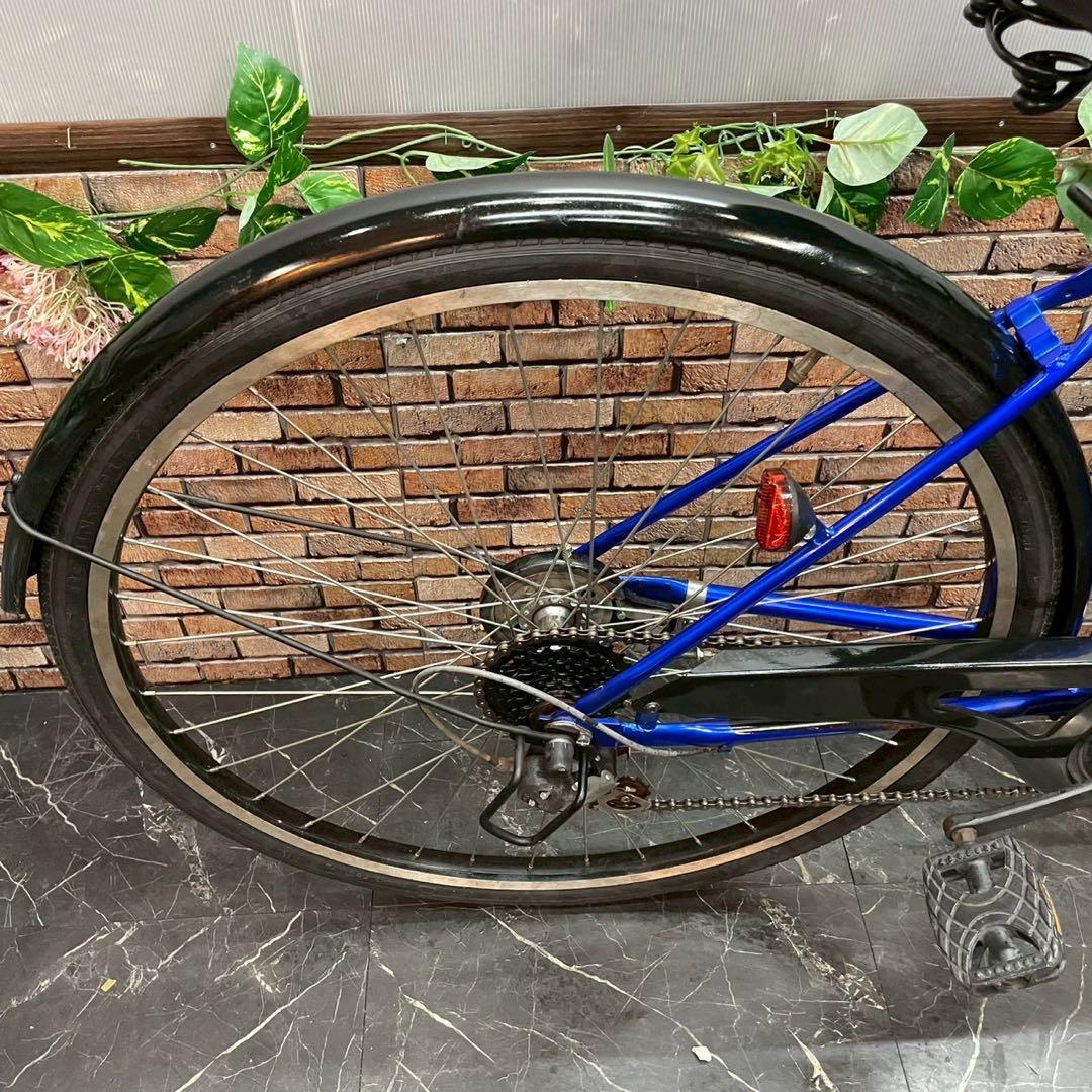 【55】一般車 シティー車 ADVANTAGE ブルー 27インチ