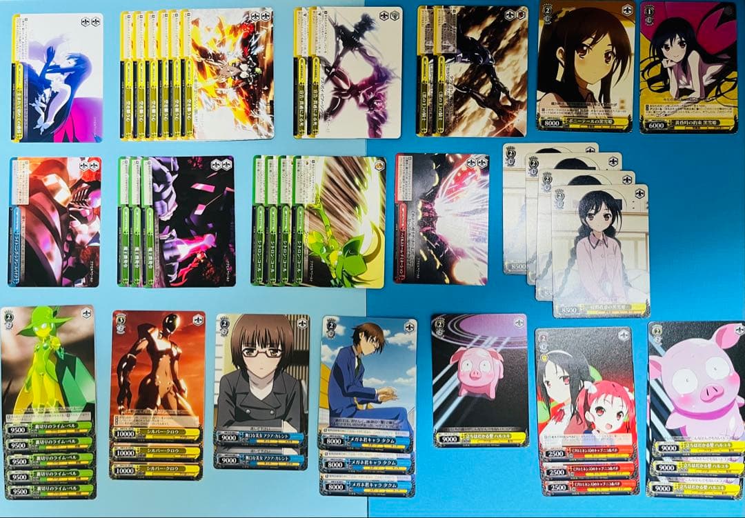 ヴァイスシュヴァルツ アクセルワールドデッキ 黒雪姫スリーブ&デッキパーツ付き