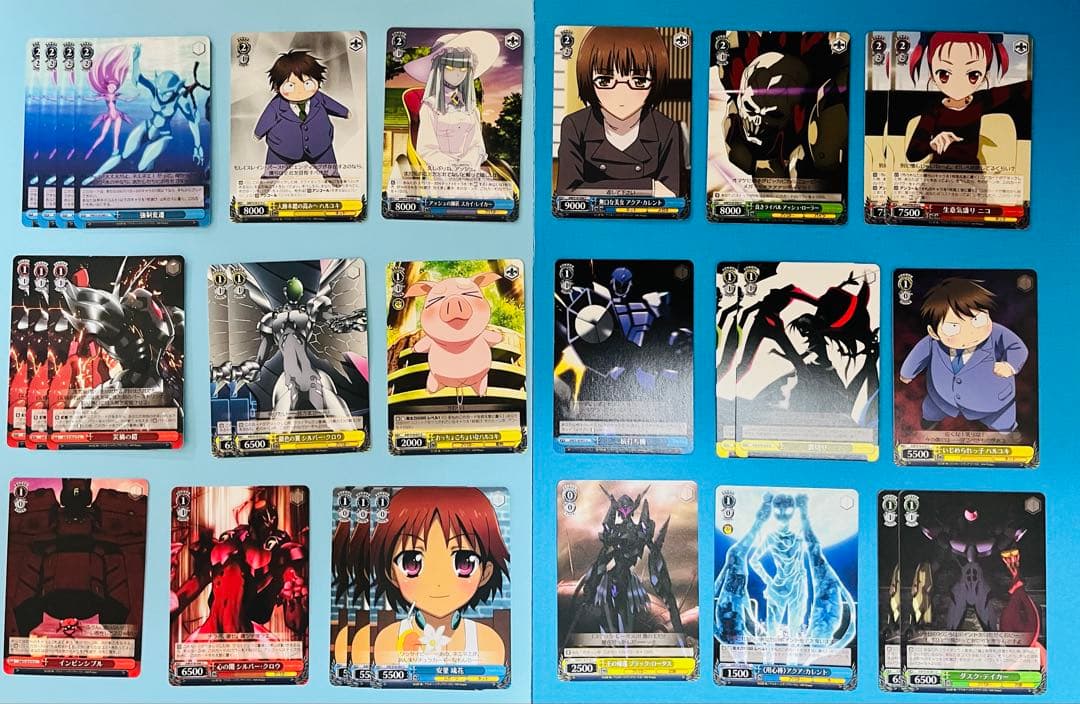 ヴァイスシュヴァルツ アクセルワールドデッキ 黒雪姫スリーブ&デッキパーツ付き