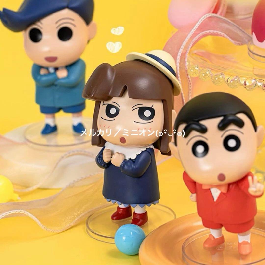 韓国限定 クレヨンしんちゃん パーティー フィギュア 11cm 6個入り BOX