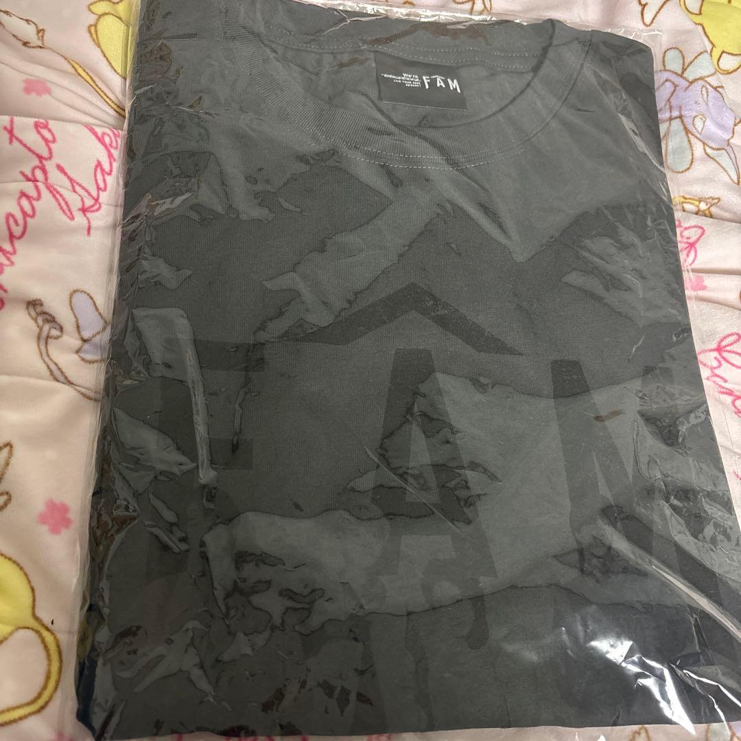 timelesz FAM チャコールグレー ツアーTシャツ