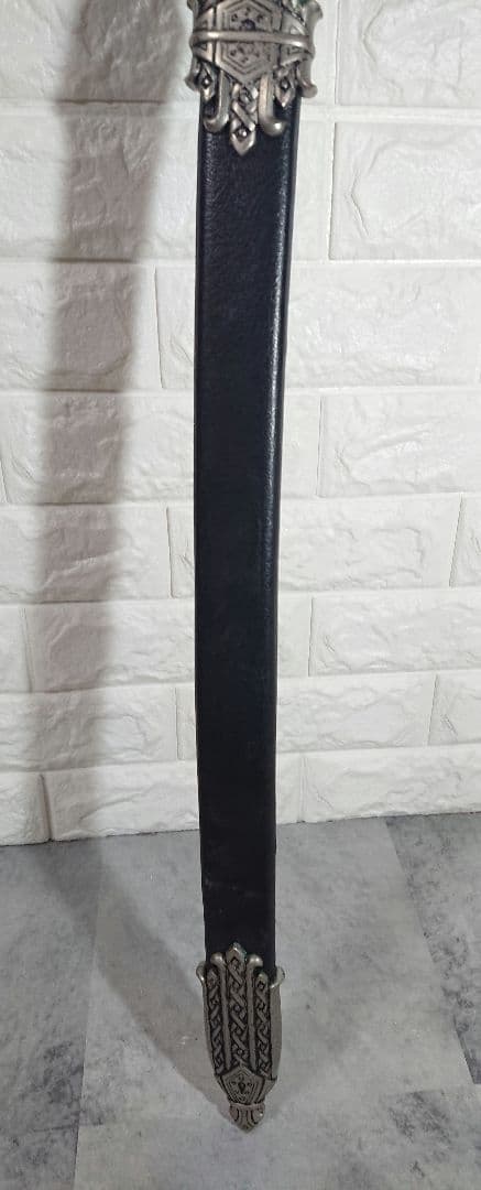 稀少 DENIX ブラック・バート 海賊サーベル 95cm シルバー 模造刀