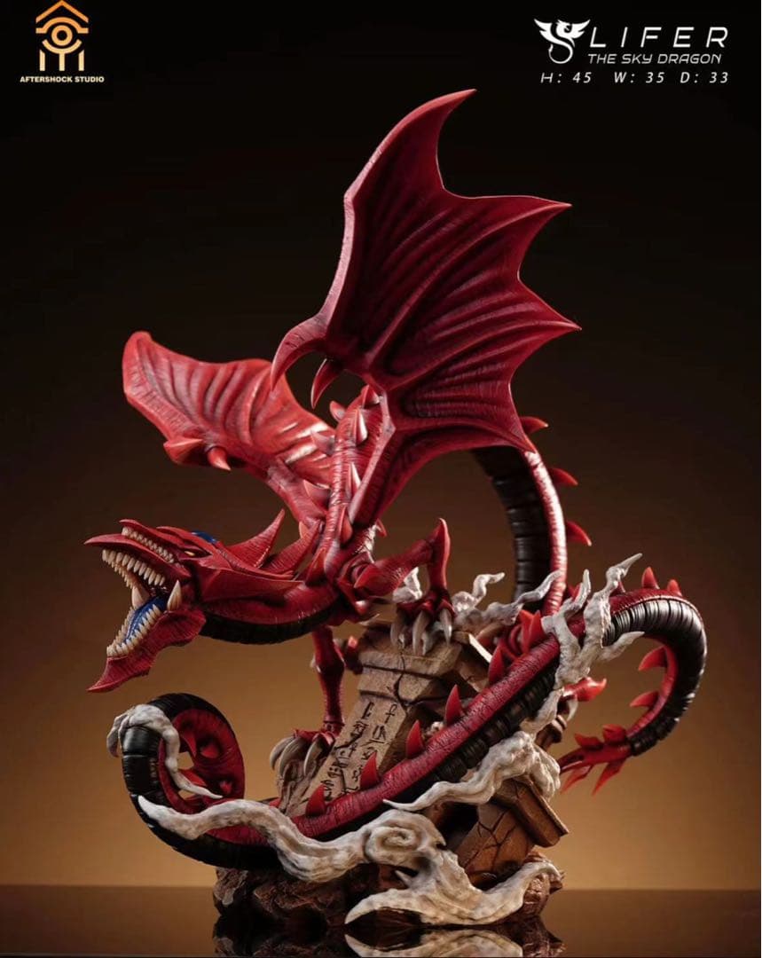 遊戯王 オシリスの天空竜 ガレージキット ガレキ スタチュー