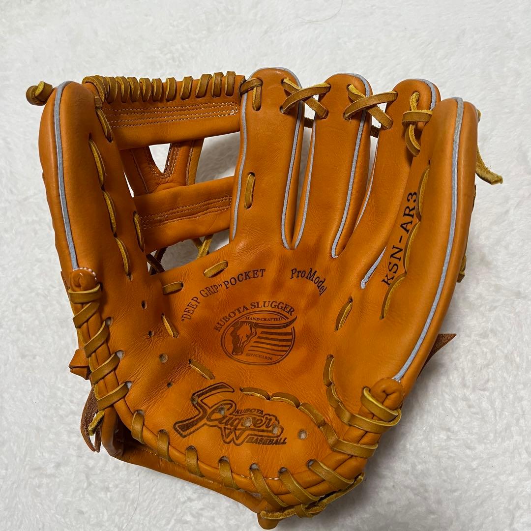 箱・グラブ袋付き 久保田スラッガー　軟式用内野グラブ KSN-AR3